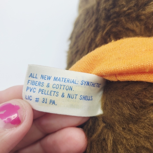 Vintage Kitsch Monkey Plush I’m Ape Over You Atlanta Novelty Gerber Taiwan - Picture 6 of 7